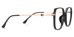 Betsey Noir Carré lunettes2