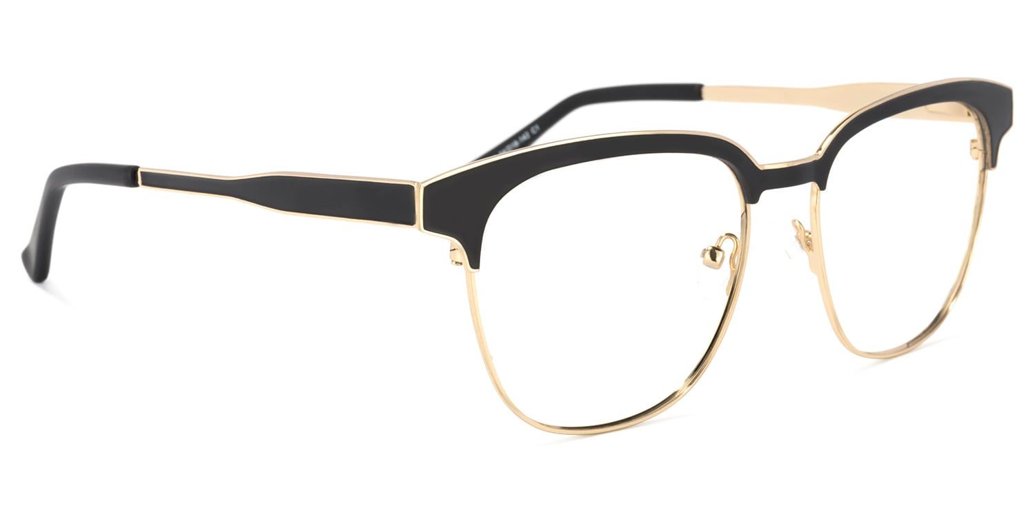 Wren Noir Or Browline Lunettes2