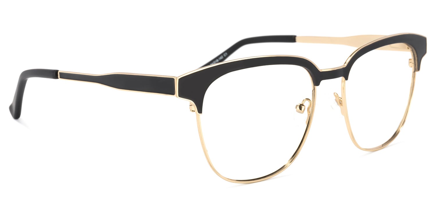 Wren Noir Or Browline Lunettes2