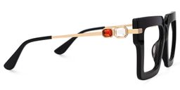 Radic Noir Carré lunettes2