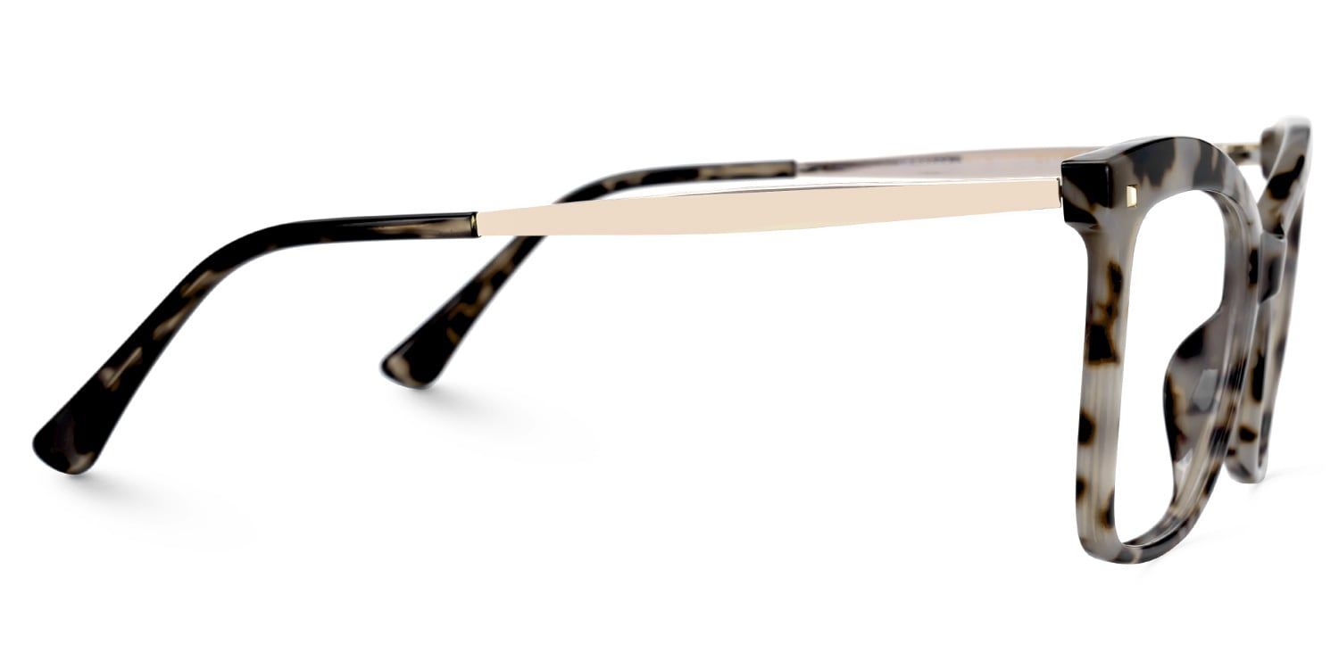 Isaebella Gris-Tortue Papillon Lunettes2