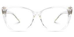 Cat Eye Clair TR90 Lunettes0