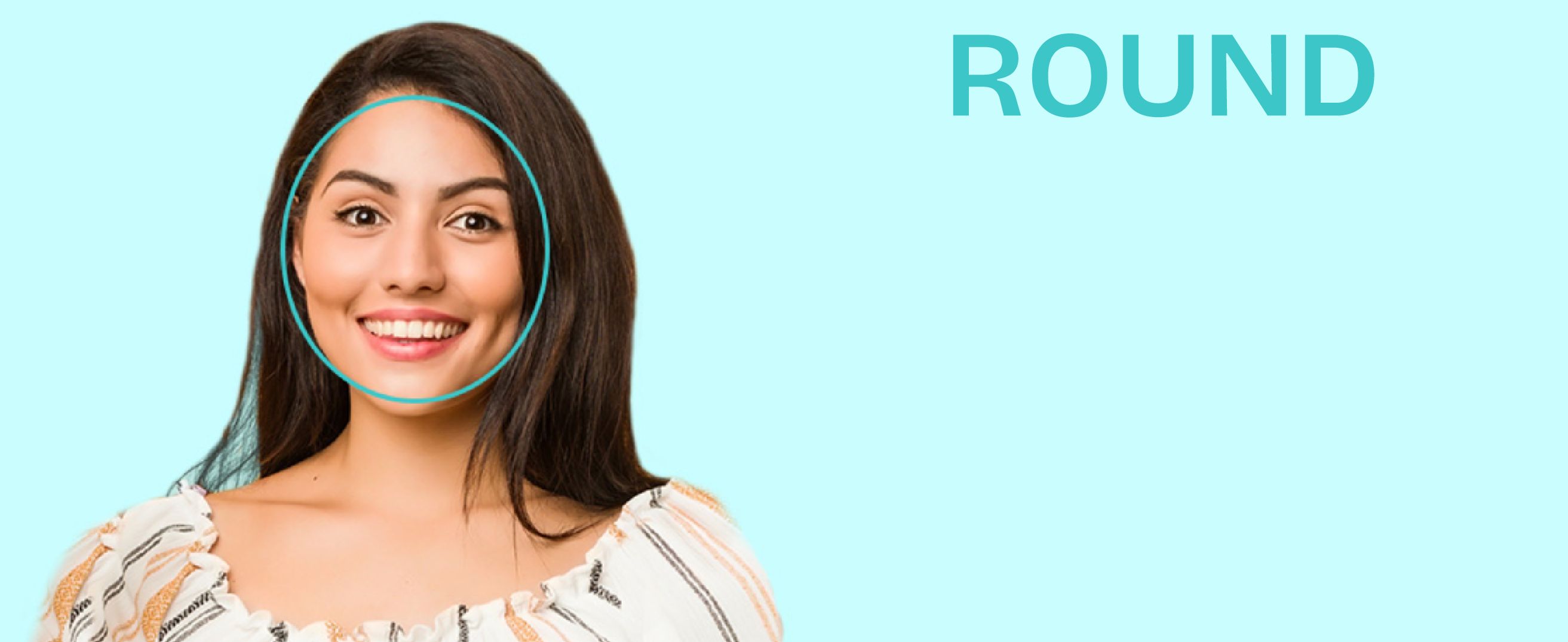Rond face shape