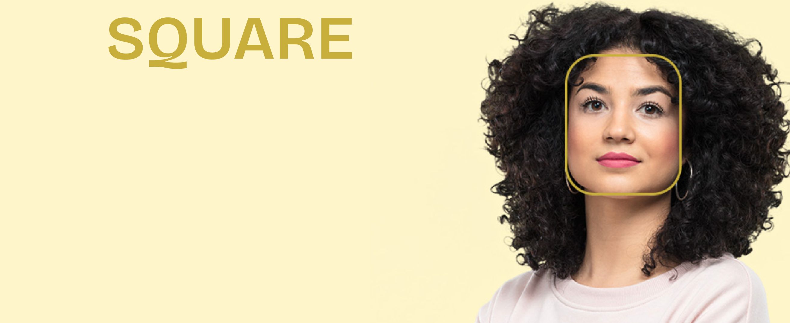 Carré face shape